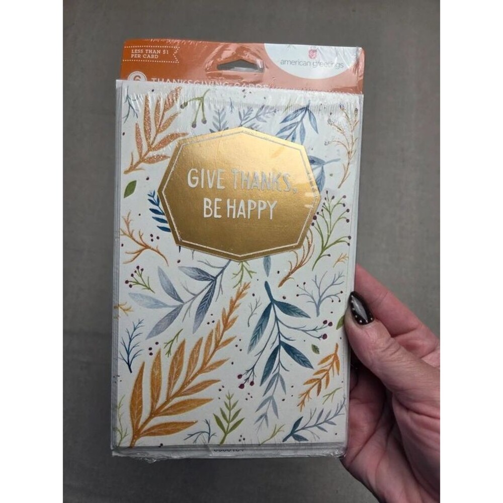 Lot of 2 American Greetings Thanksgiving Card Packs